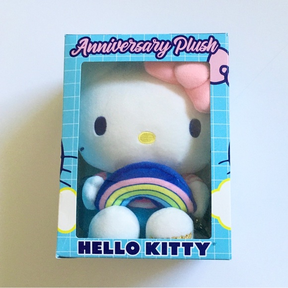 Hello Kitty Happy Birthday Anniversary Plush - Picture 1 of 8